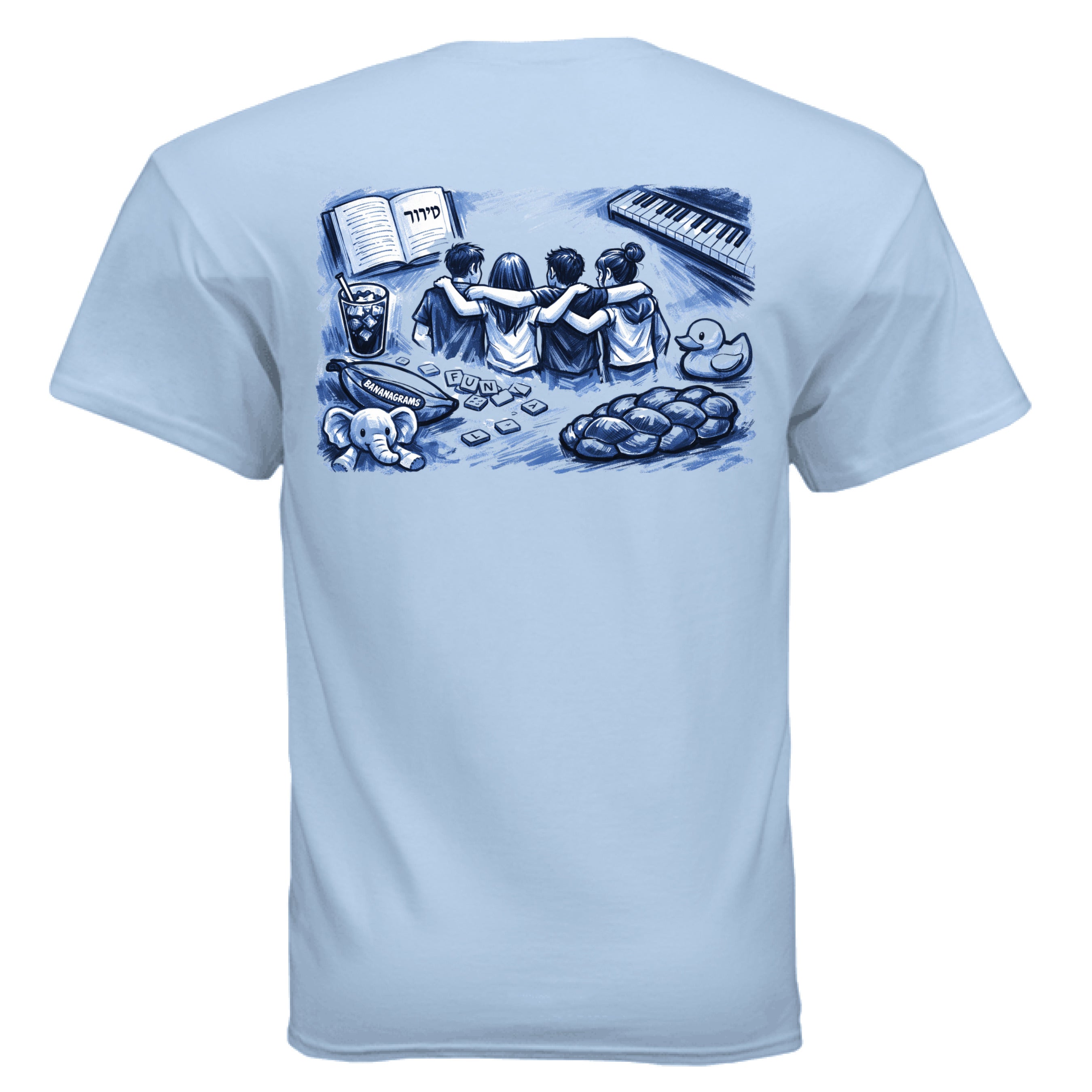 LIGHT BLUE - BACK